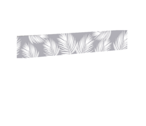 Impression tropical_1_gris_clair pour le modèle Braga