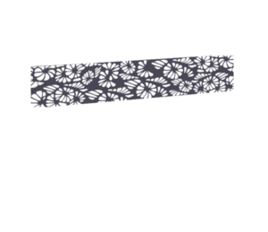 Impression eclat_fleurs_4_gris_anthracite pour le modèle Braga