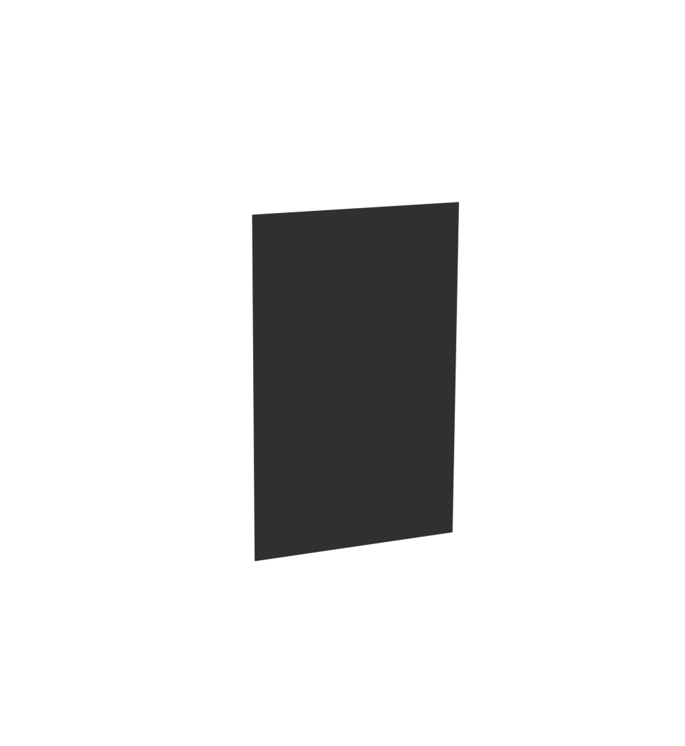 Impression gris anthracite pour portillon en aluminium