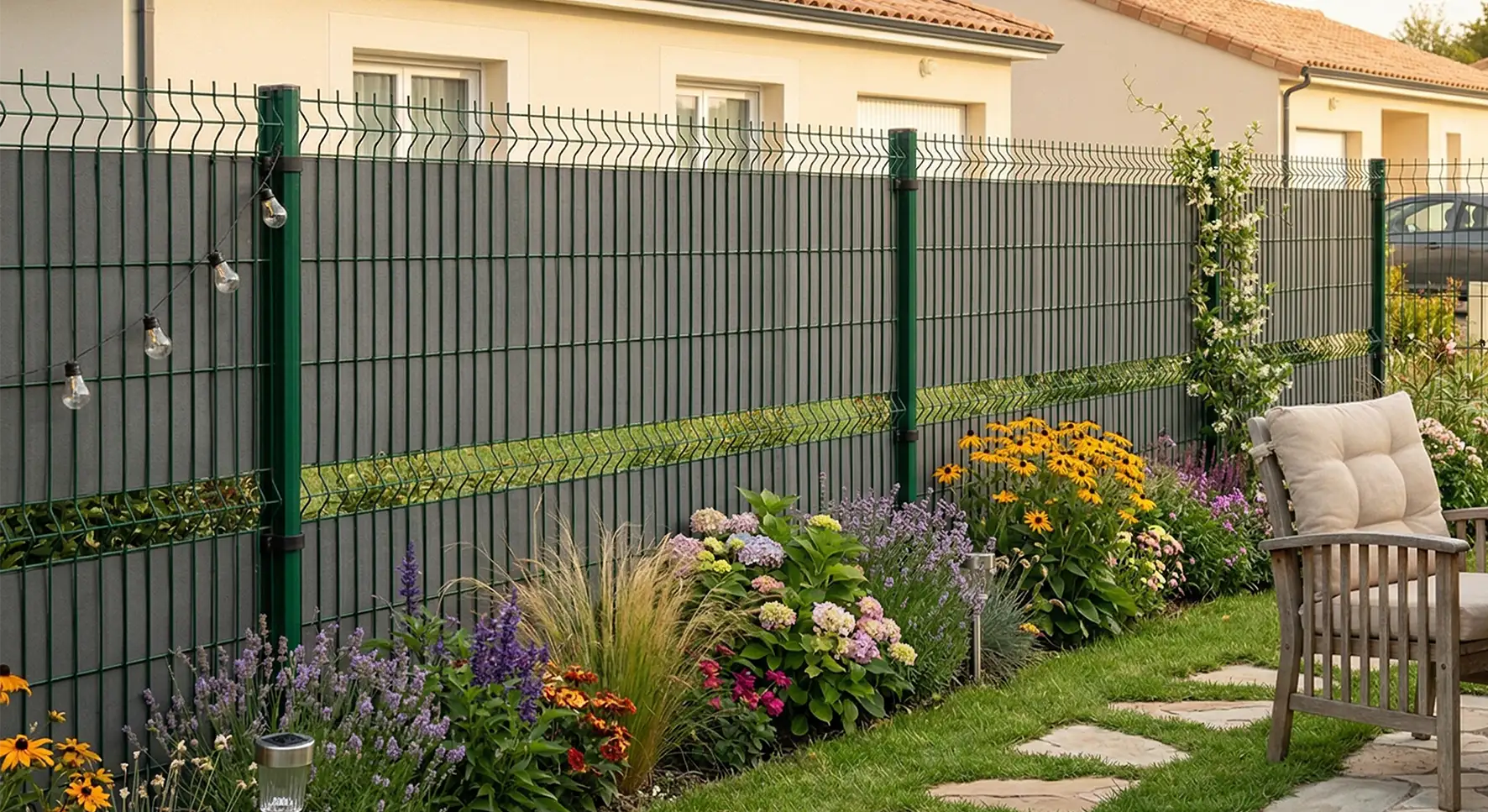 Brise-vue pour grillage rigide : 4 solutions pour retrouver votre intimité