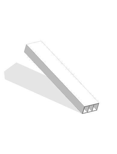 Lisse PVC 100x50 mm