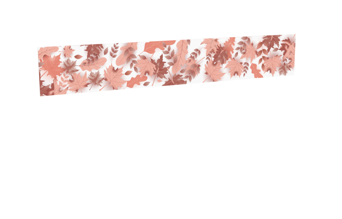 Impression nature_feuillage-rose pour le modèle Héraclès