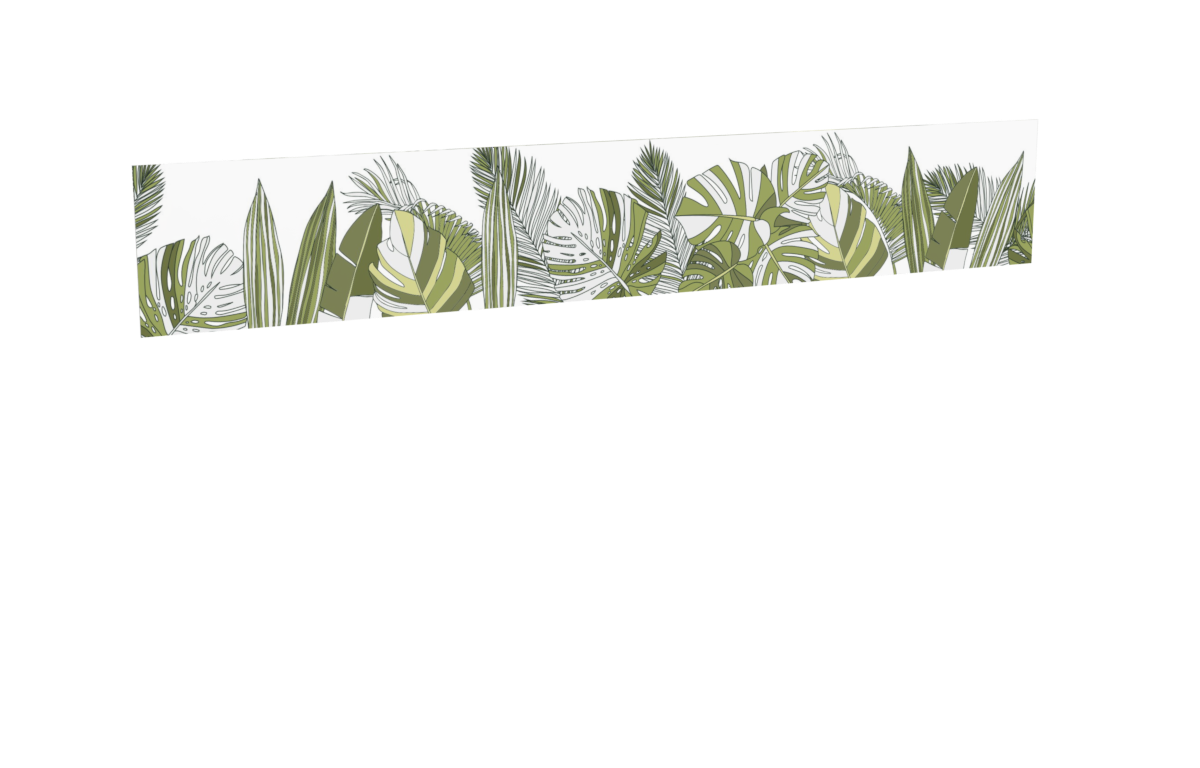 Impression nature_tropiques-vert pour le modèle Héraclès
