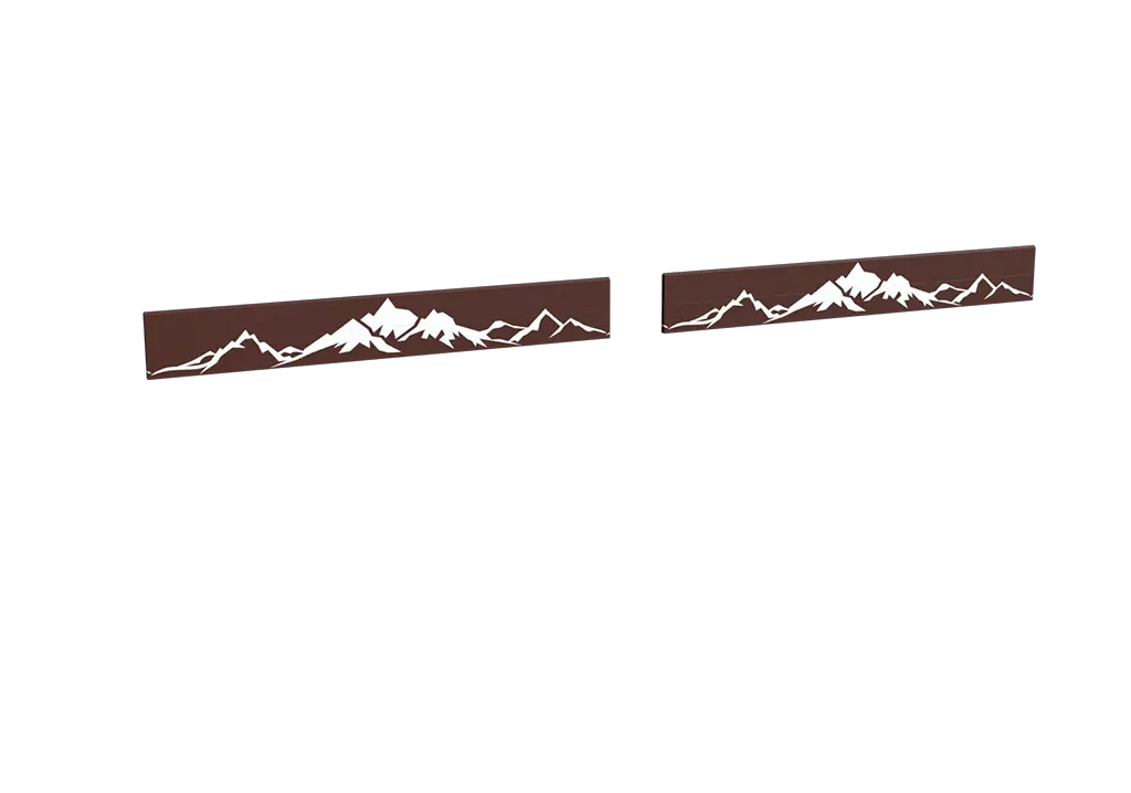 Impression montagnes_marron pour le modèle Héraclès battant