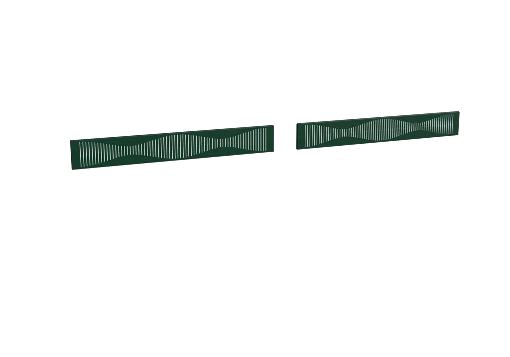 Impression equalizer_vert pour le modèle Héraclès battant
