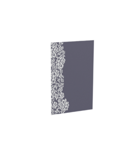 Impression feuillage_1_gris_anthracite pour le modèle Virtuose