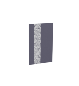 Impression eclat_roses_gris_anthracite pour le modèle Virtuose
