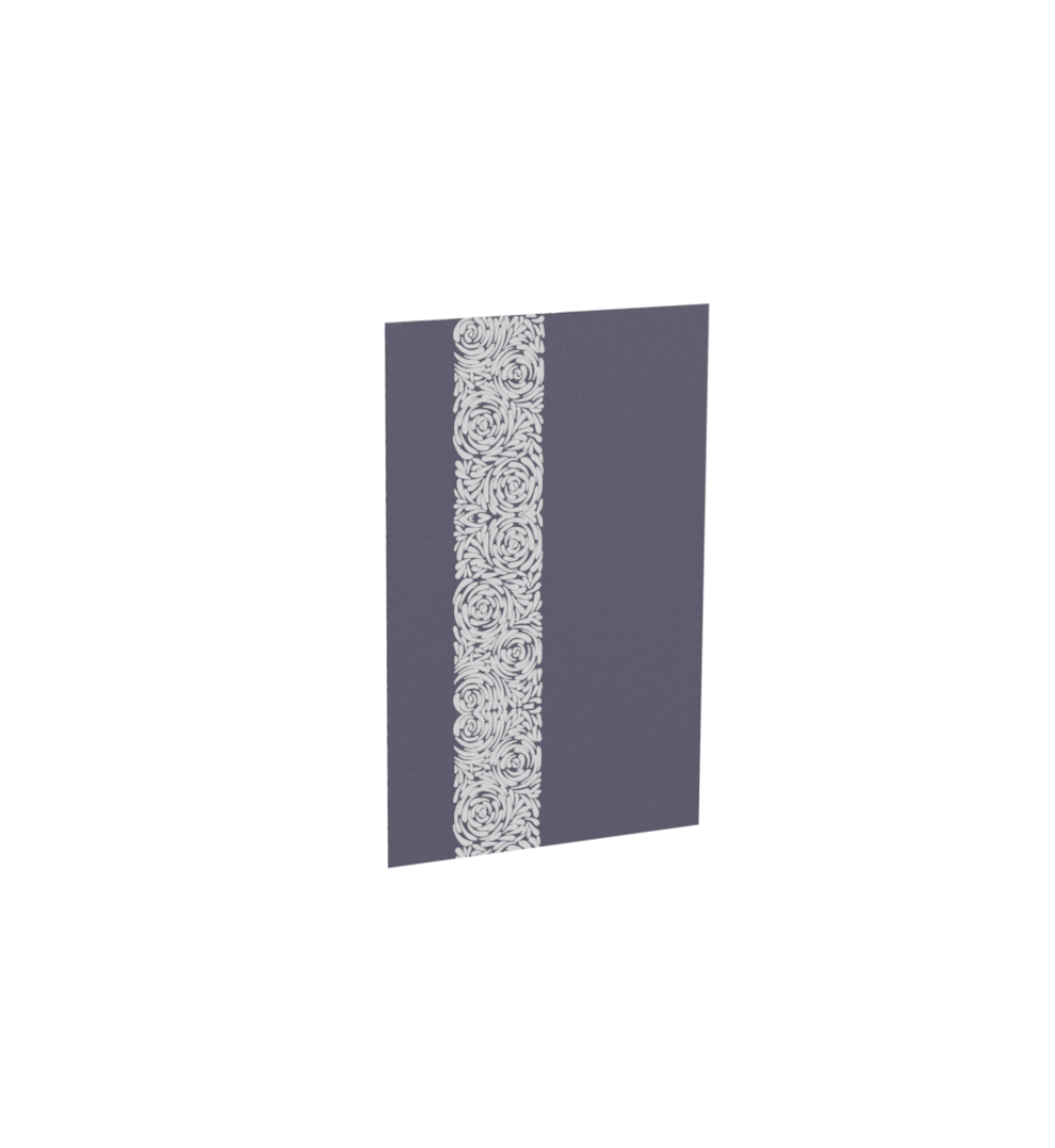 Impression eclat_roses_gris_anthracite pour le modèle Virtuose