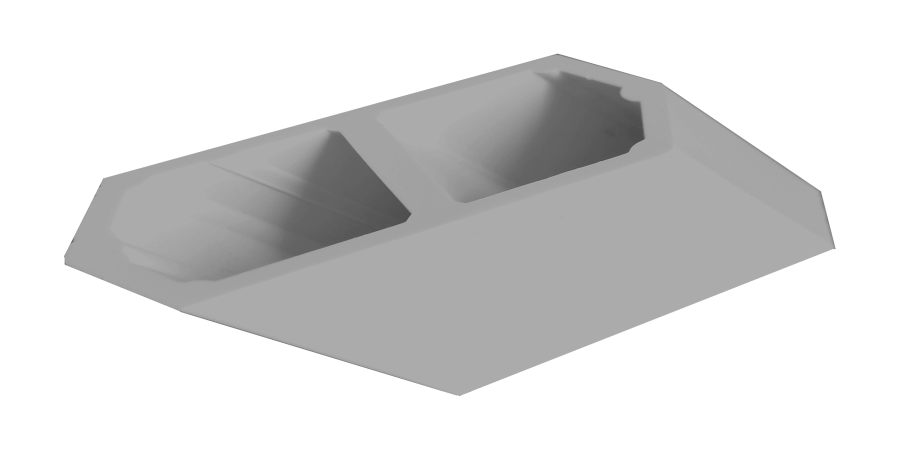 Entretoises obliques 20 mm sachet de 100