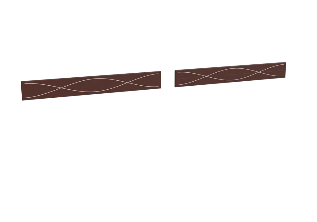 Impression sinus_marron pour le modèle Héraclès coulissant